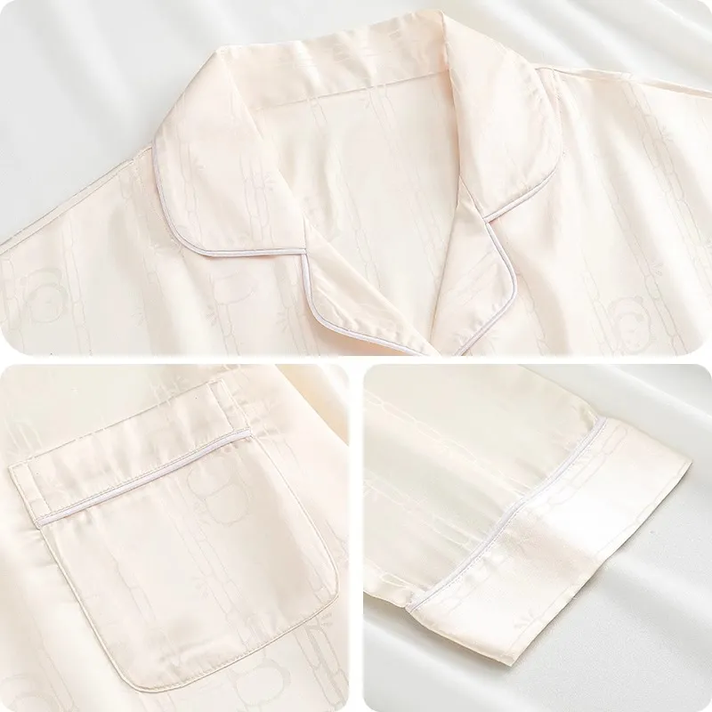 O'MESIK Pajama Set Women's Apricot-2