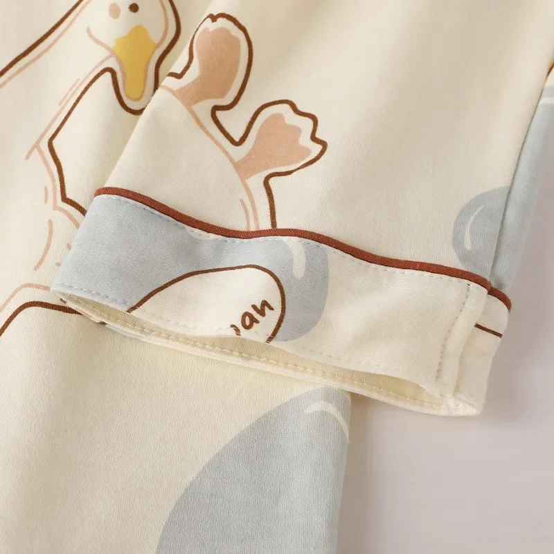 O'MESIK Pajama Set Women's Apricot-4