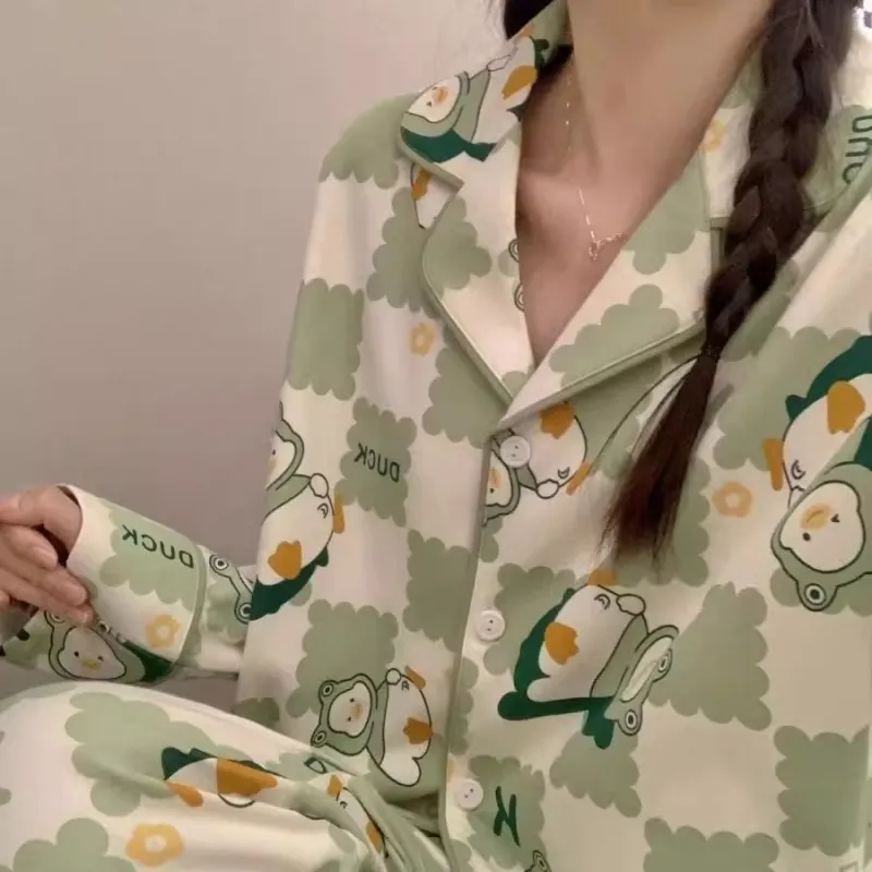 O'MESIK Pajama Set Women's Green-5