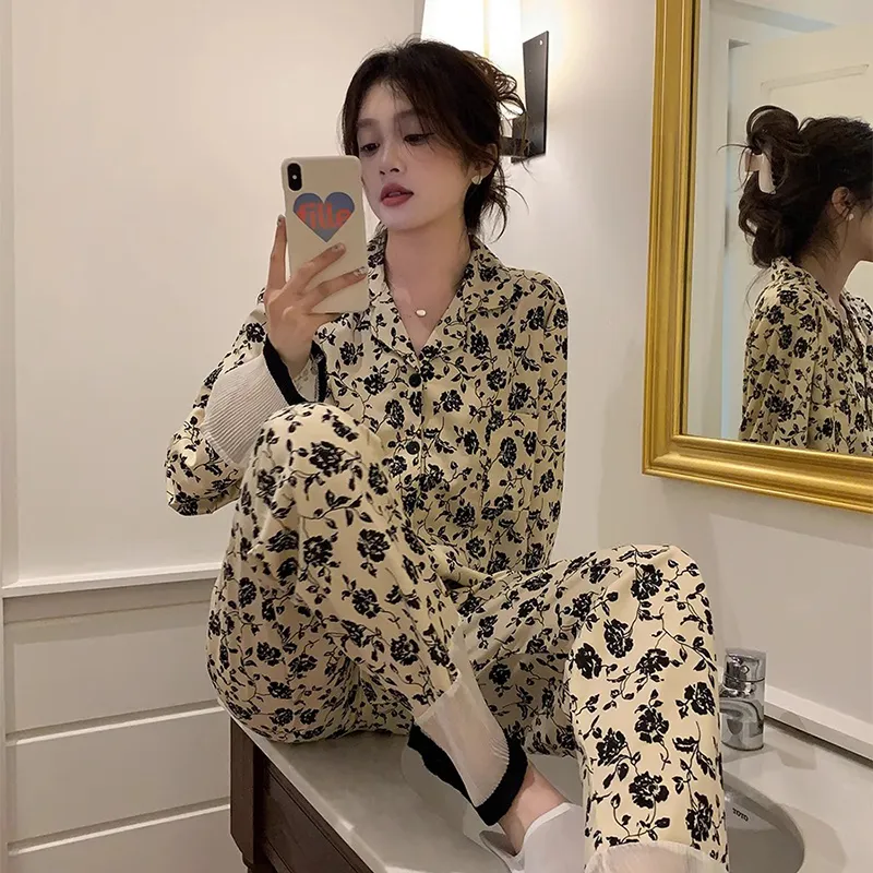 O'MESIK Pajama Set Women's Image Color-4