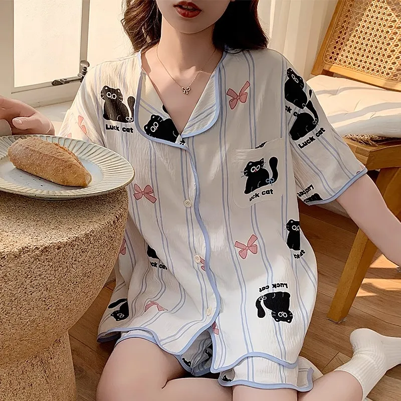 O'MESIK Pajama Set Women's White-4