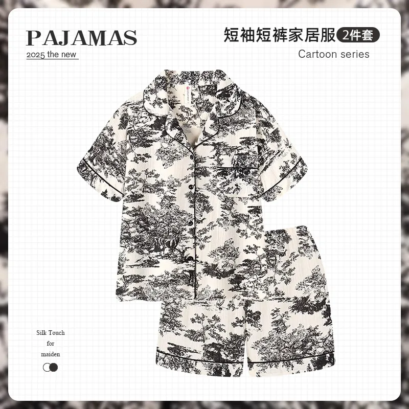 O'MESIK Pajama Set Women's Gray-1
