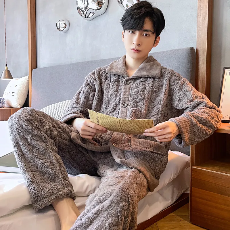 O'MESIK Men Pajama Sets-4