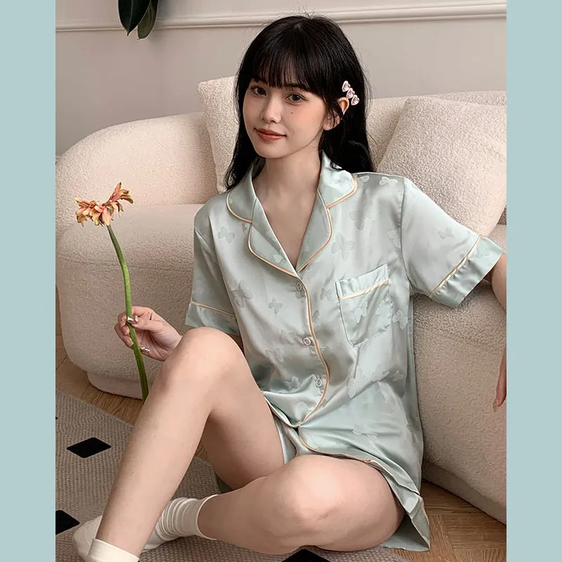 O'MESIK Pajama Set Women's Blue-2