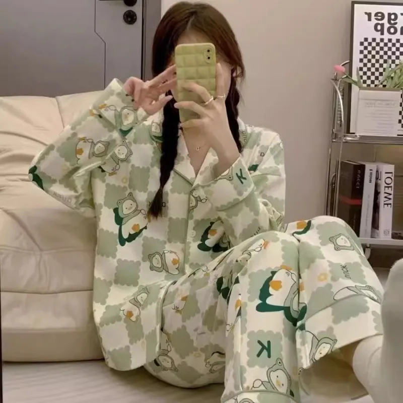 O'MESIK Pajama Set Women's Green-2