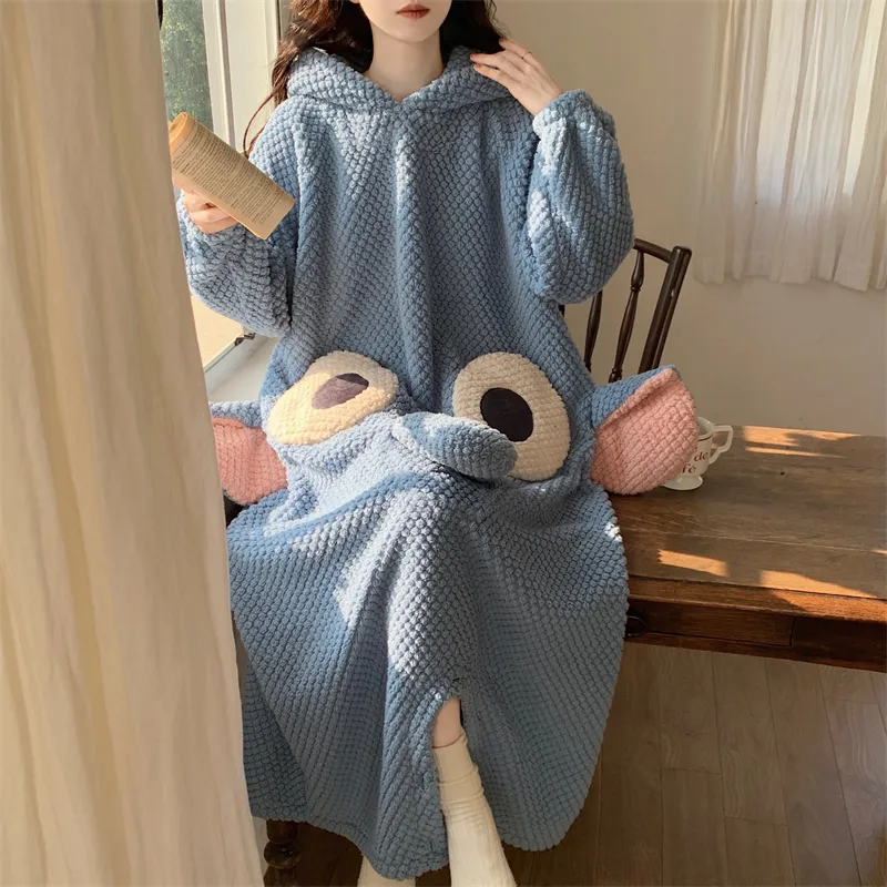 O'MESIK Home Onesies Women's Blue-6