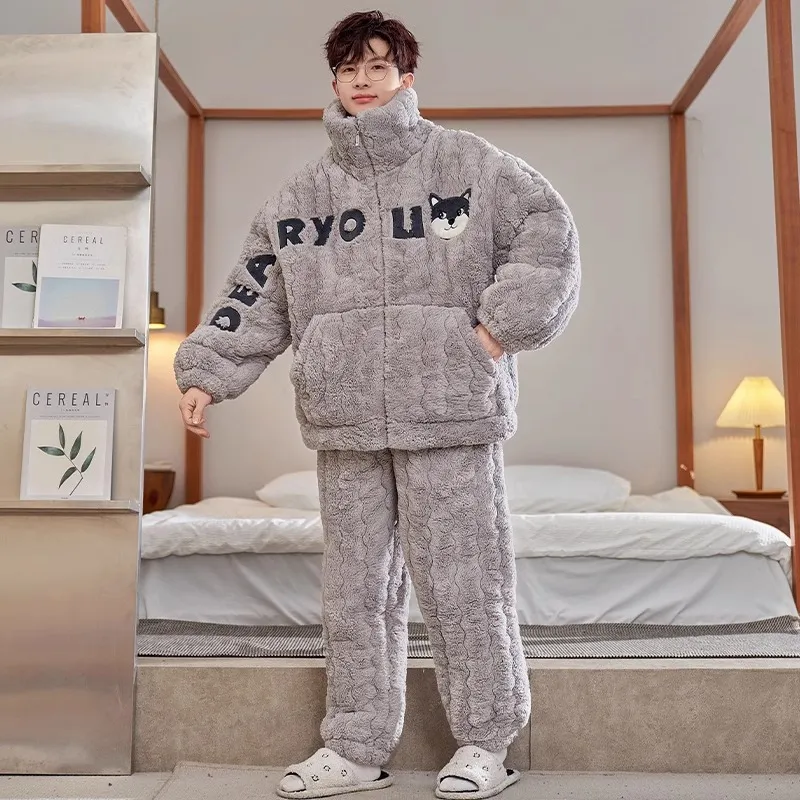 O'MESIK Men Pajama Sets-4