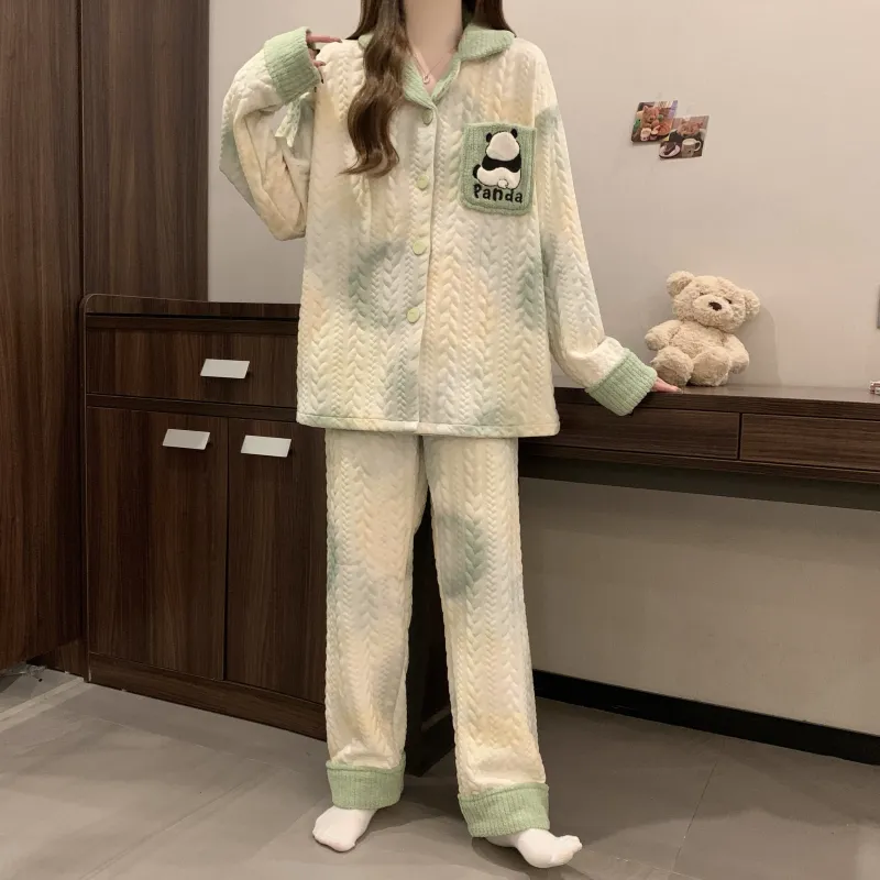 O'MESIK Pajama Set Women's Ivory-5