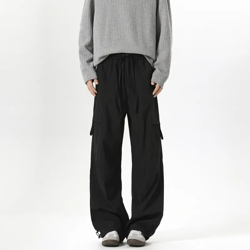 Qnxeey Cargo Pants Unisex-2