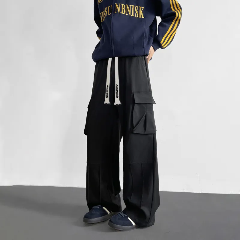 Qnxeey Cargo Pants Unisex-3