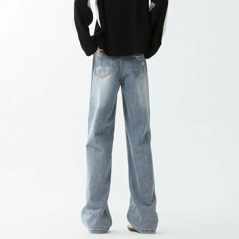 Qnxeey Jeans Unisex-10