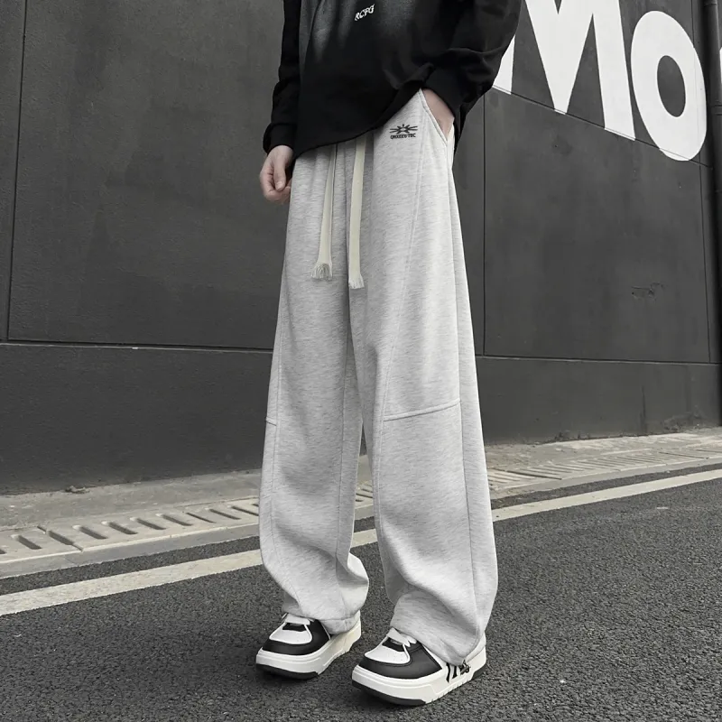Qnxeey Knitted Sweatpants Unisex-23