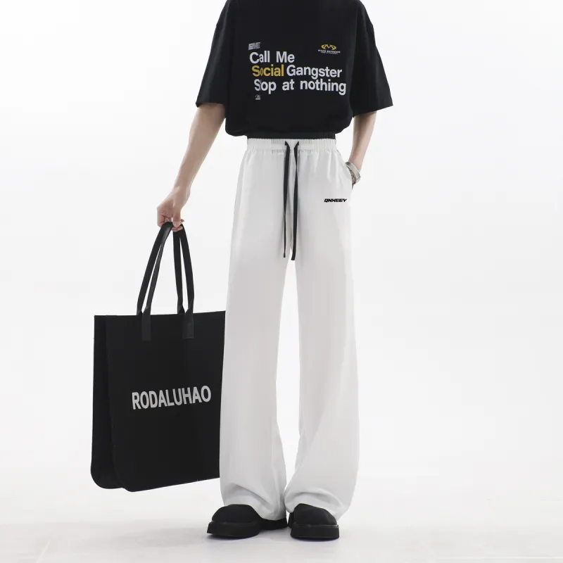 Qnxeey Casual Pants Unisex-3