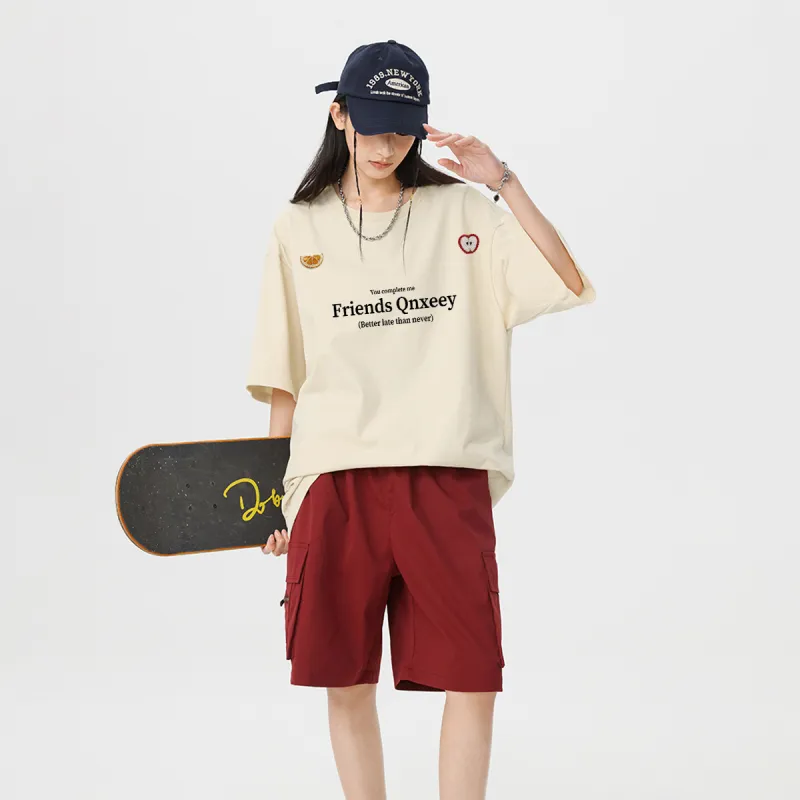Qnxeey T Shirts Unisex-25
