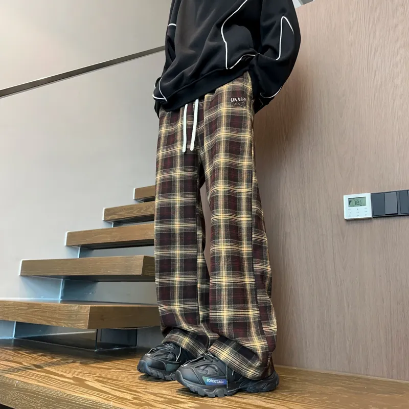 Qnxeey Casual Pants Unisex-10