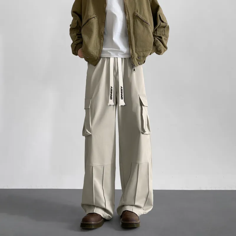 Qnxeey Cargo Pants Unisex-9