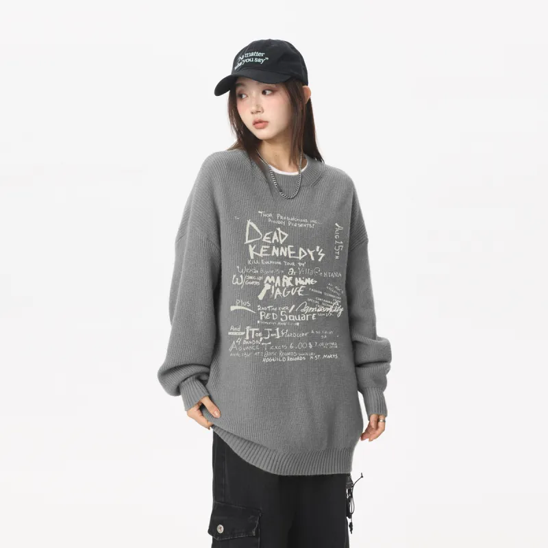 Qnxeey Knitwear Unisex-14
