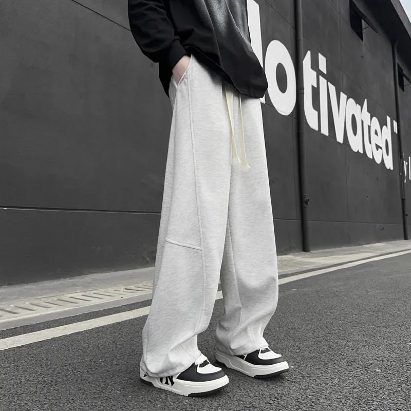 Qnxeey Knitted Sweatpants Unisex-24
