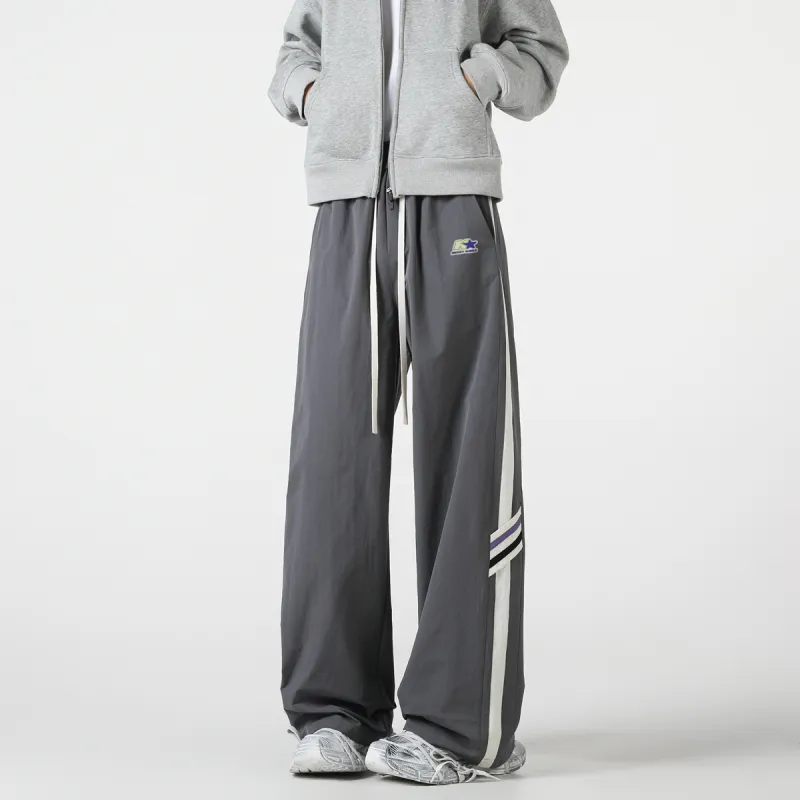 Qnxeey Casual Pants Unisex-15