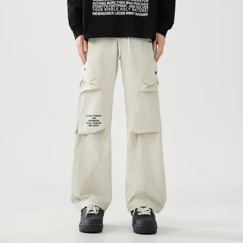 Qnxeey Cargo Pants Unisex-9