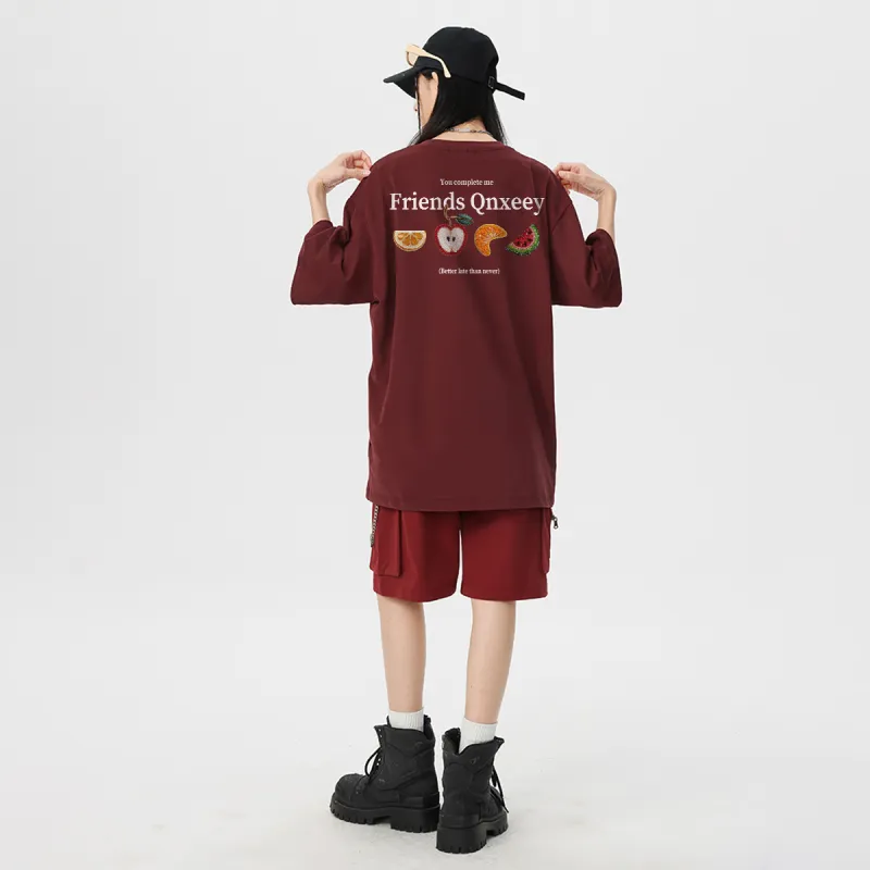 Qnxeey T Shirts Unisex-30