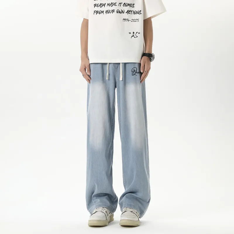 Qnxeey Jeans Unisex-10