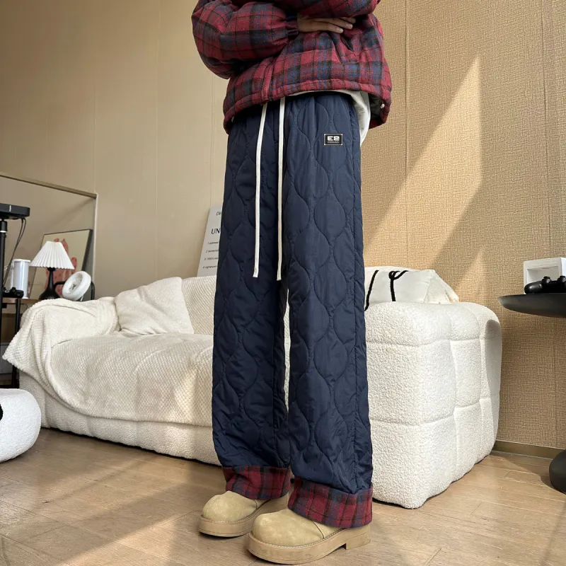 Qnxeey Down & Insulated Pants Unisex-13