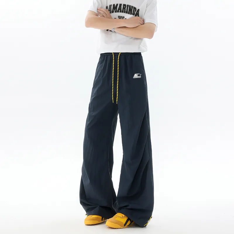 Qnxeey Casual Pants Unisex-16