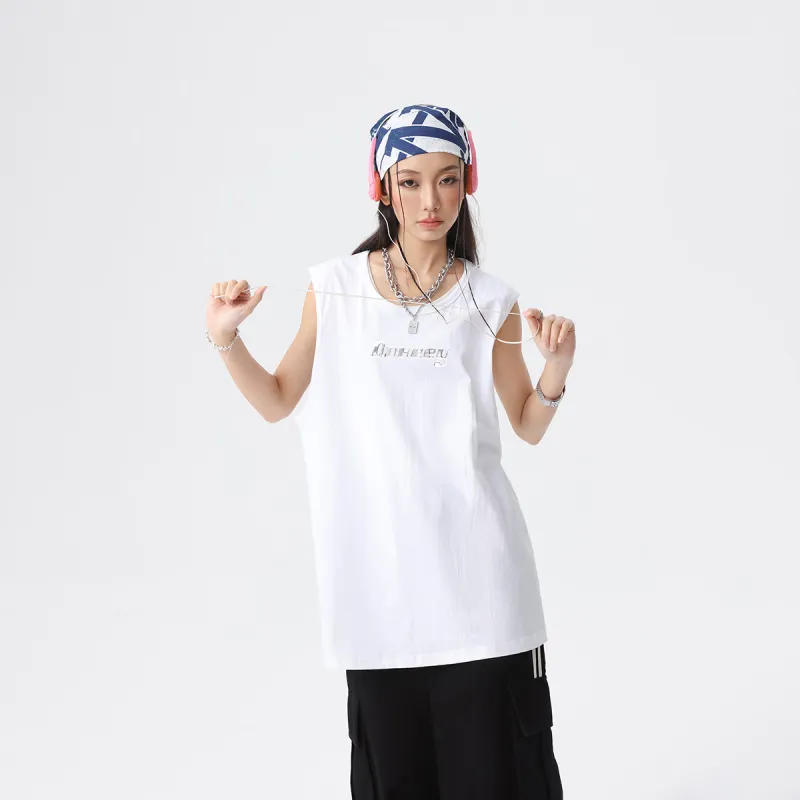 Qnxeey Tank Tops Unisex-8