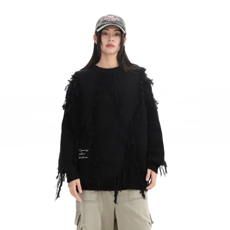 Qnxeey Sweaters Unisex-2