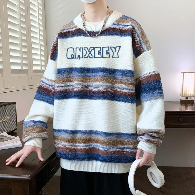Qnxeey Sweaters Unisex-4