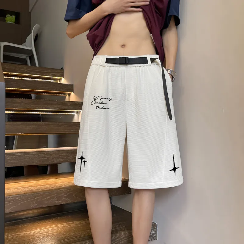 Qnxeey Casual Shorts Unisex-11