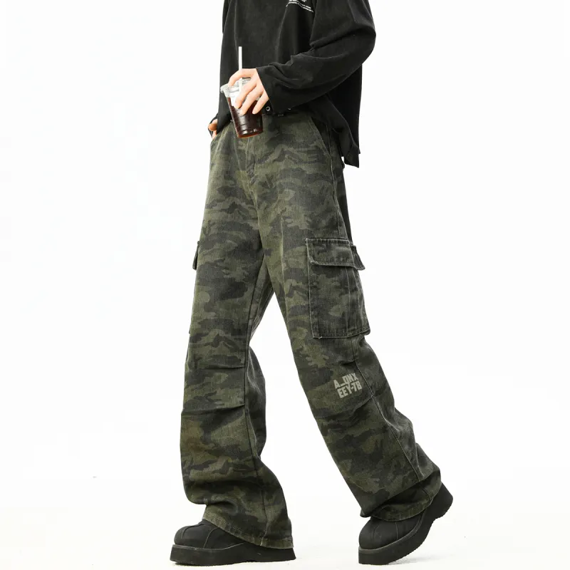 Qnxeey Cargo Pants Unisex-8