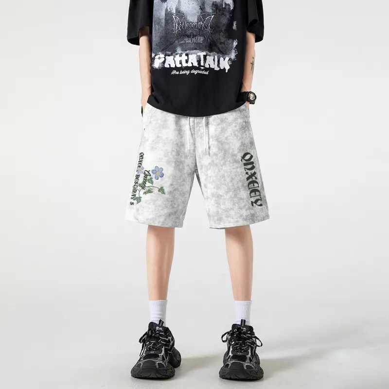 Qnxeey Casual Shorts Unisex-2