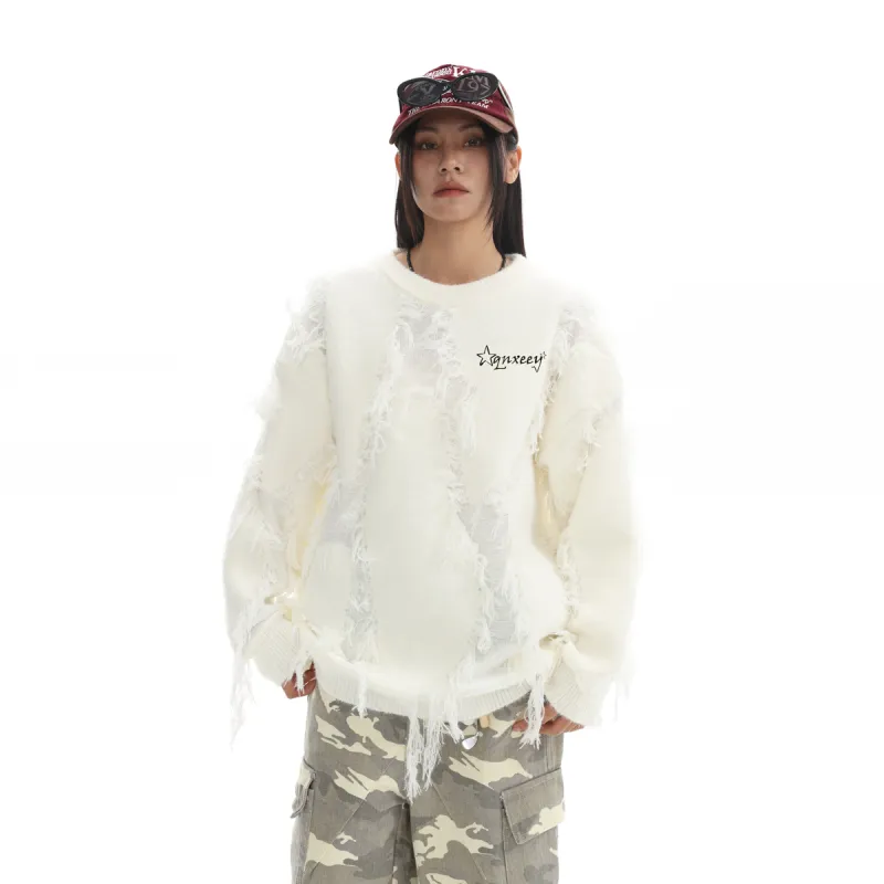 Qnxeey Sweaters Unisex-8