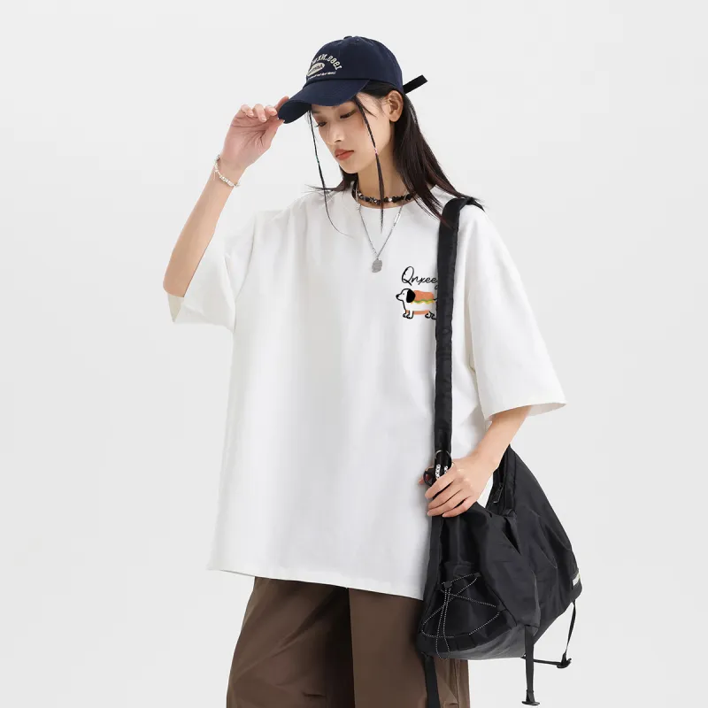 Qnxeey T Shirts Unisex-6