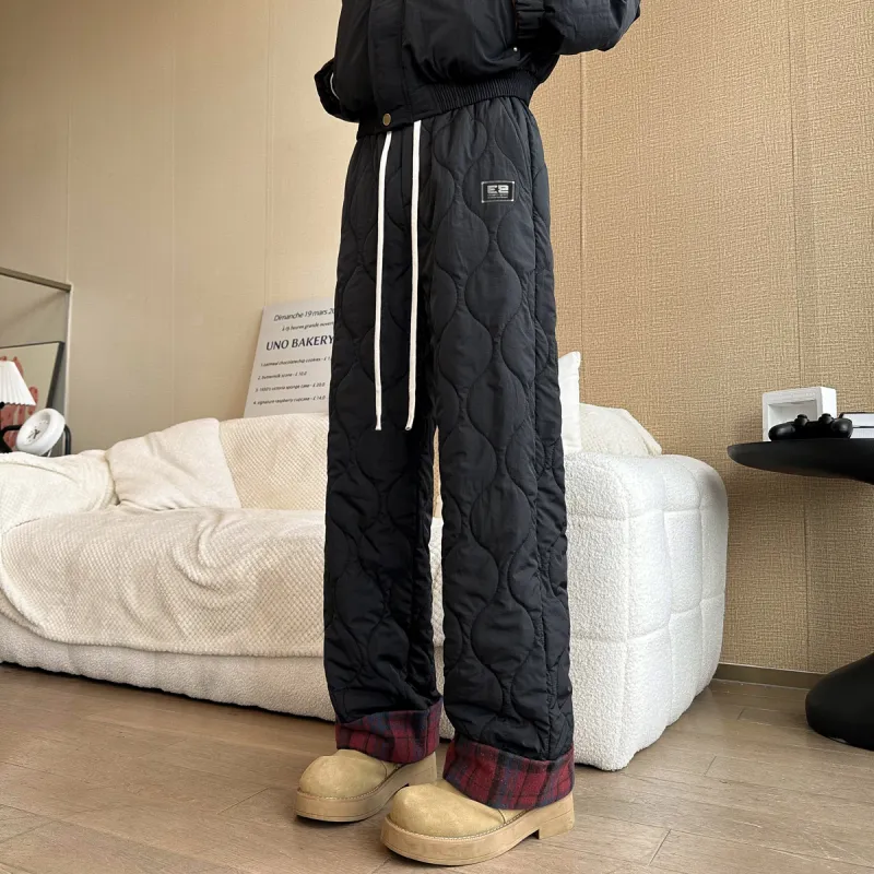 Qnxeey Down & Insulated Pants Unisex-3