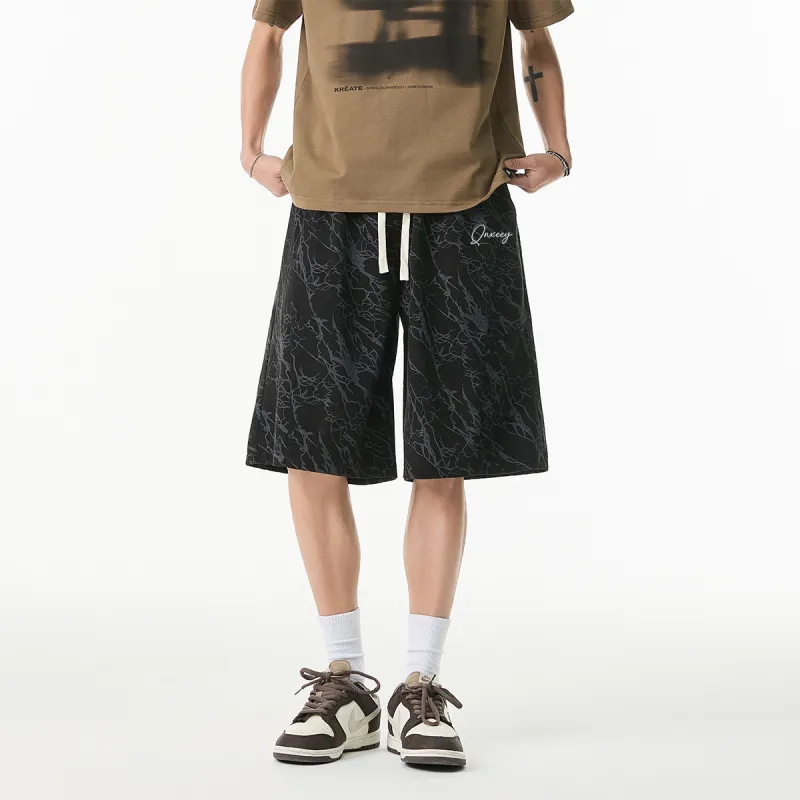 Qnxeey Casual Shorts Unisex-4