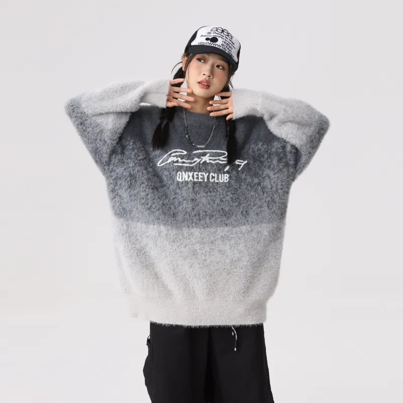 Qnxeey Sweater For Autumn And Winter Unisex-3