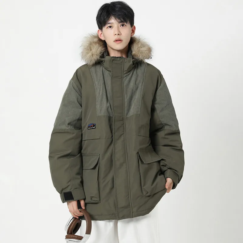 Qnxeey Puffer Jackets Unisex-14