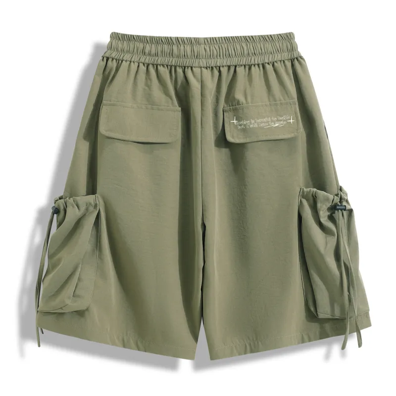 Qnxeey Casual Shorts Unisex-8