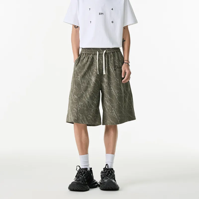 Qnxeey Casual Shorts Unisex-15
