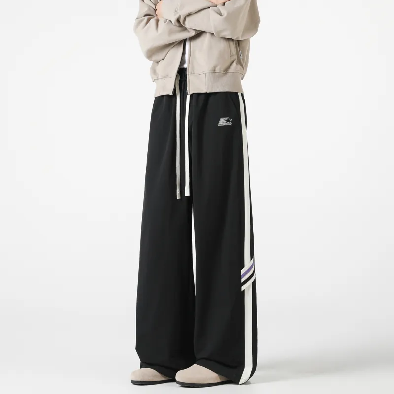 Qnxeey Casual Pants Unisex-5