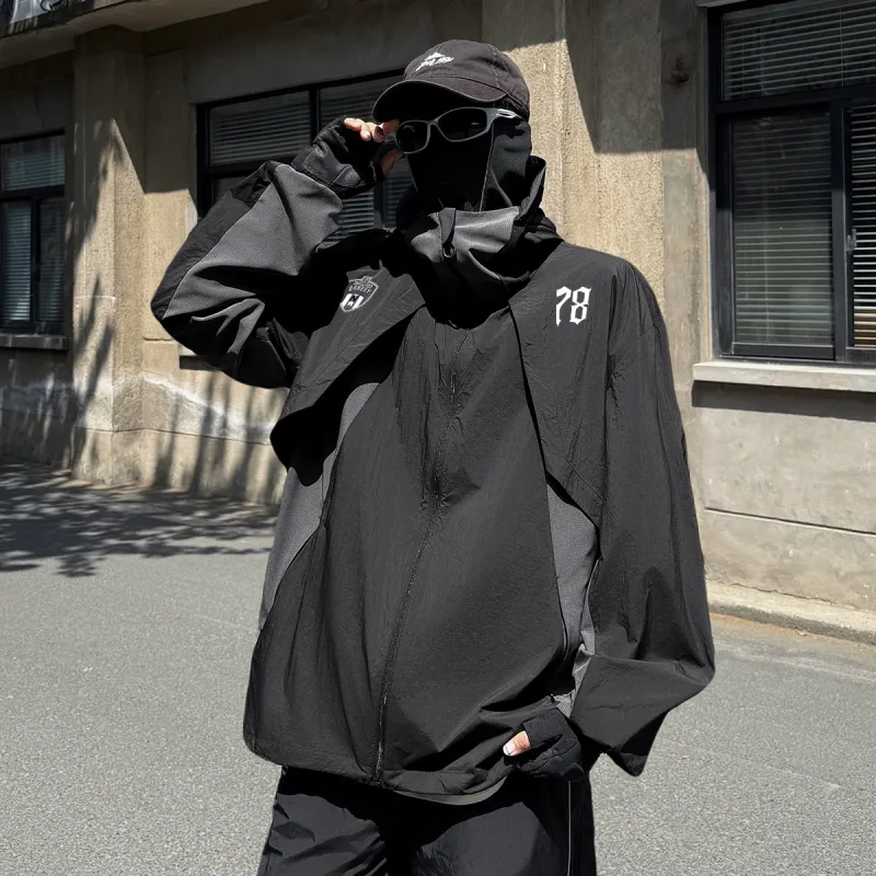 Qnxeey Sun Protection Clothing Unisex-17
