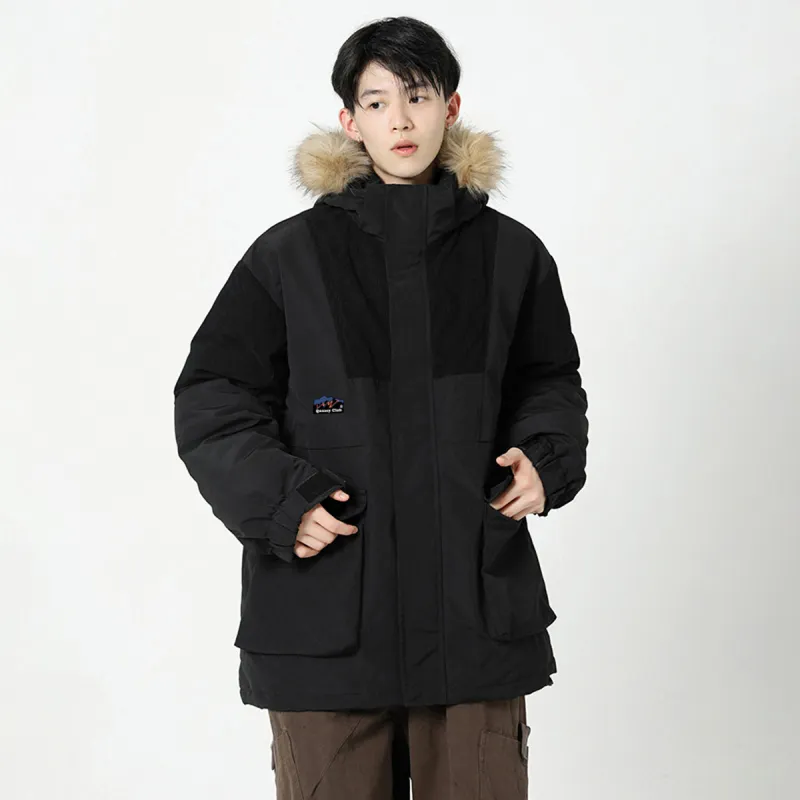 Qnxeey Puffer Jackets Unisex-5