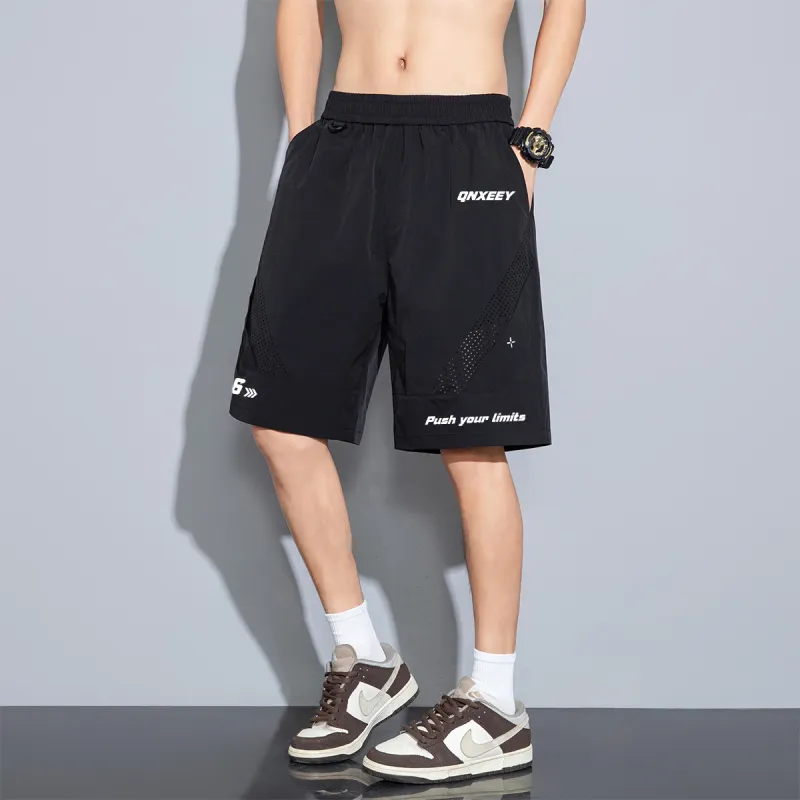 Qnxeey Casual Shorts Unisex-4