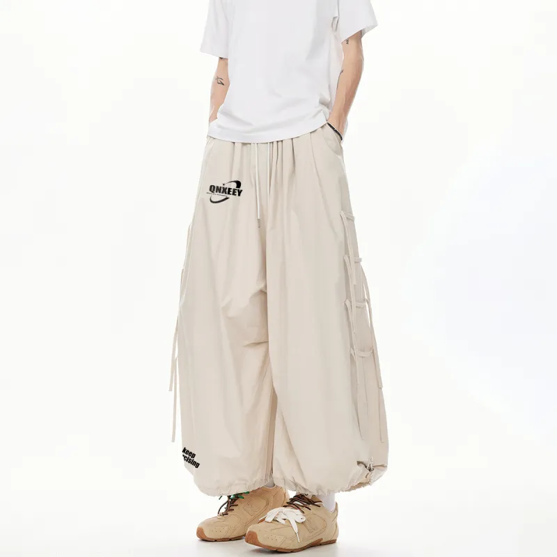 Qnxeey Casual Pants Unisex-16