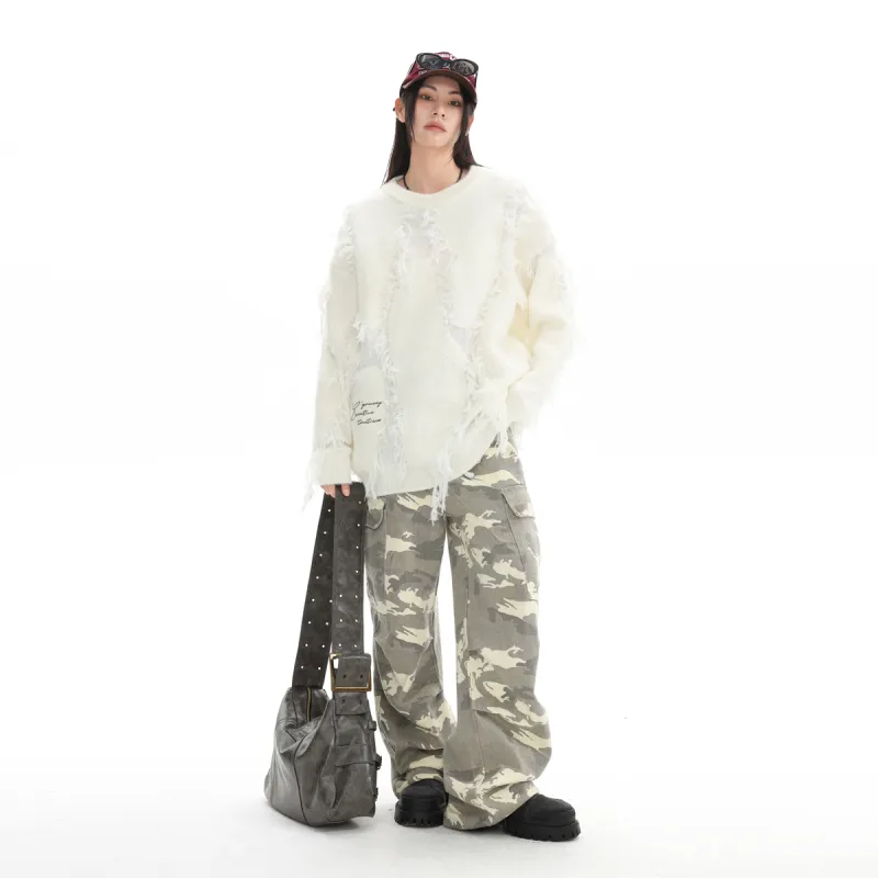 Qnxeey Sweaters Unisex-10