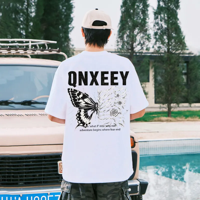 Qnxeey T Shirts Unisex-9