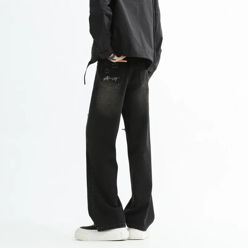 Qnxeey Jeans Unisex-5
